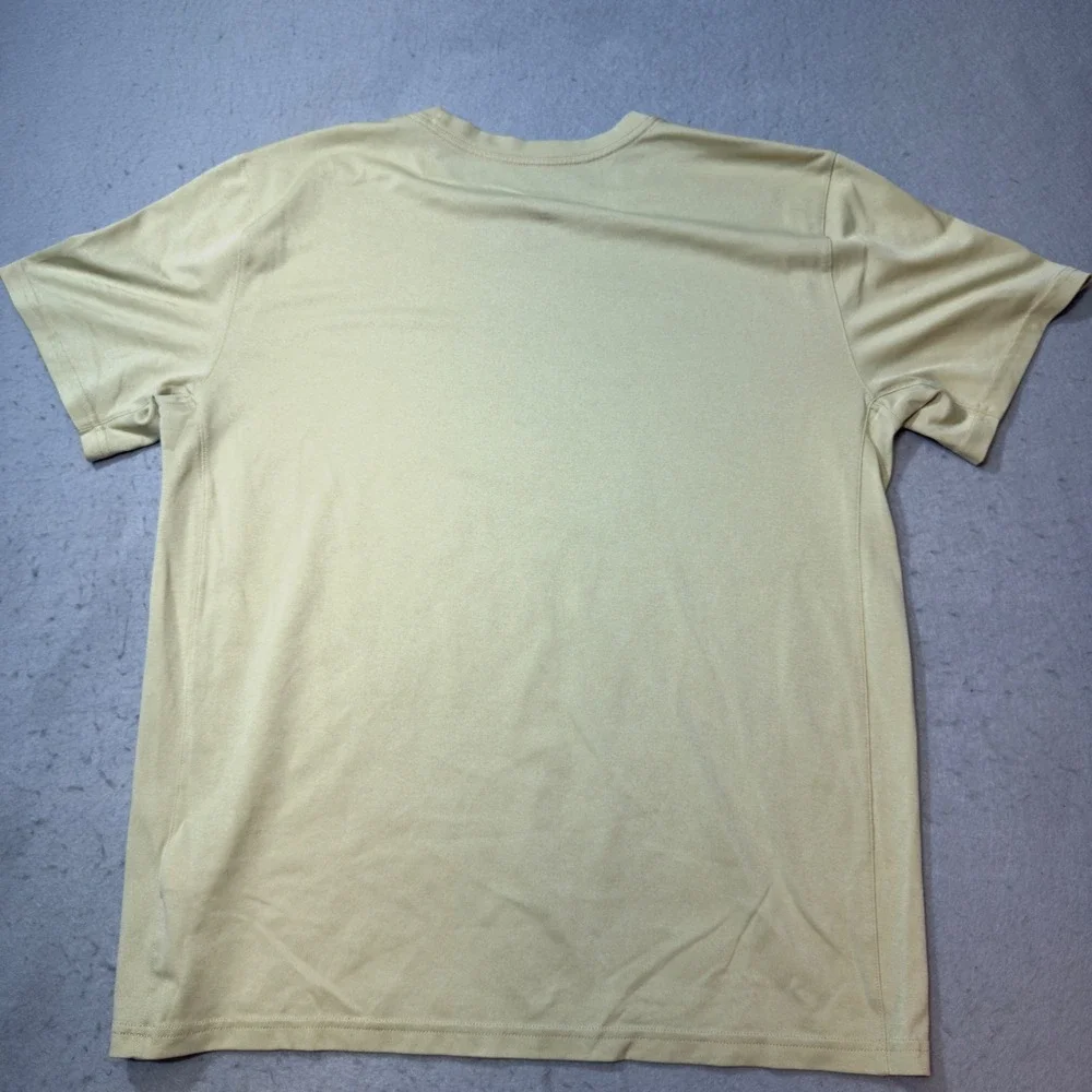 Nike‎ Purdue Boilermakers Showtime Dri-FIT Shirt Mens Large Gold Athletic Tee